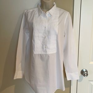 NWT J. Crew tuxedo top